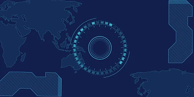 科技风风格主题海报背景