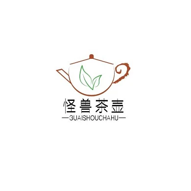 茶壶创意简约平面logo设计