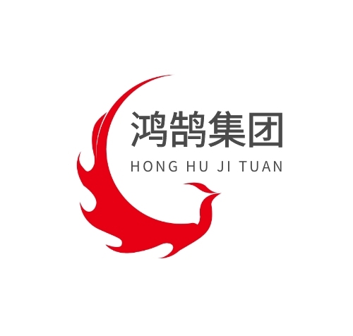 紅色鴻鵠翅膀火鳳集團企業(yè)LOGO