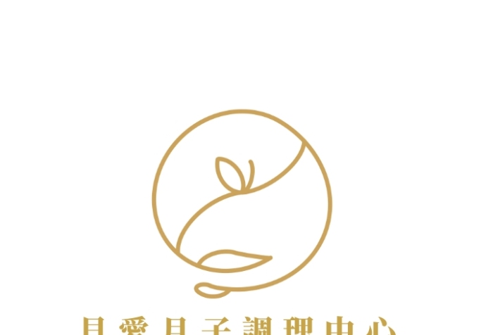 月子中心調養(yǎng)簡約中國風古風logo