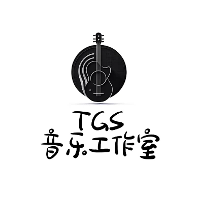 黑色简约大气音乐工作室LOGO