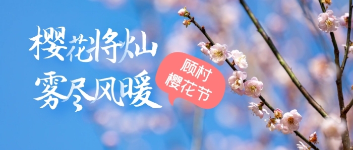 顧村櫻花節(jié)攝影公眾號(hào)首圖