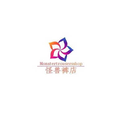 潮流男女品牌怪兽裤装logo