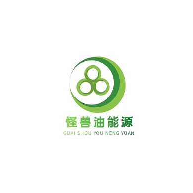 绿色渐变油能源LOGO