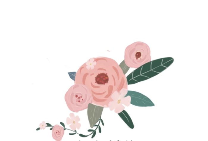 紅色婚禮logo