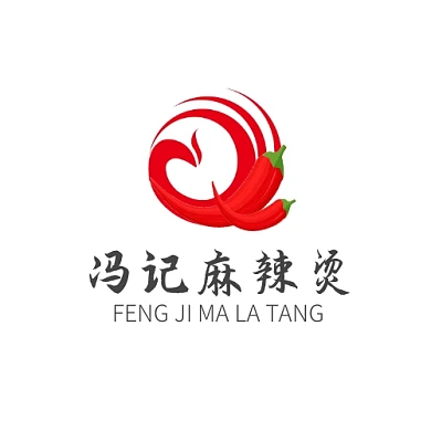 麻辣烫美食餐饮简约平面logo设计