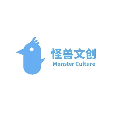 蓝色简约通用企业店铺logo
