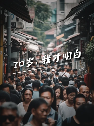 30岁了我才明白情感黑色简约小红书封面