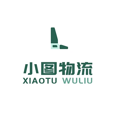 卡通L物流字母logo设计