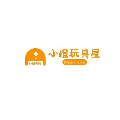 玩具店铺创意彩色可爱玩具标志