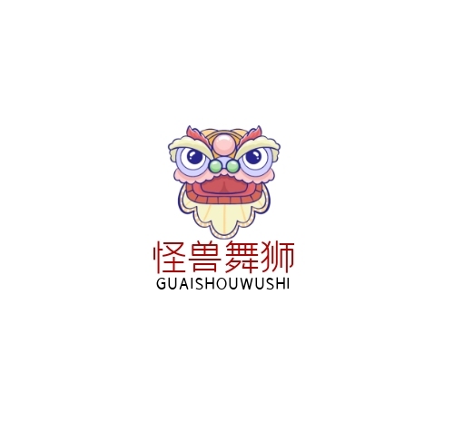 LOGO舞獅簡約風傳統(tǒng)文化
