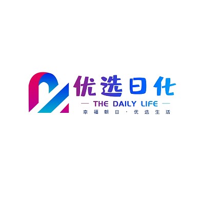 生活日化用品超商漸變創(chuàng)意logo