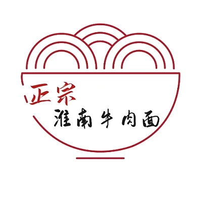 正宗淮南牛肉面LOGO
