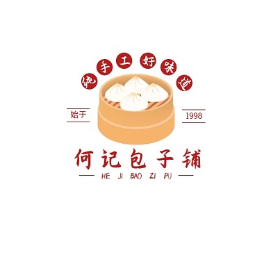 2020餐飲美食包子鋪品牌LOGO