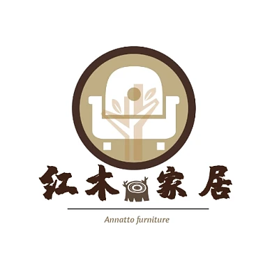 红木家居logo