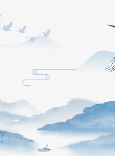 复古清宫宫廷海报背景装饰画