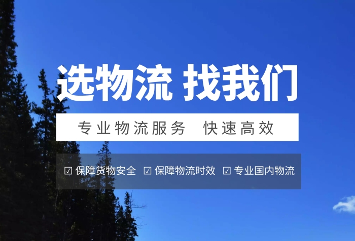 选物流找我们运输海报模板