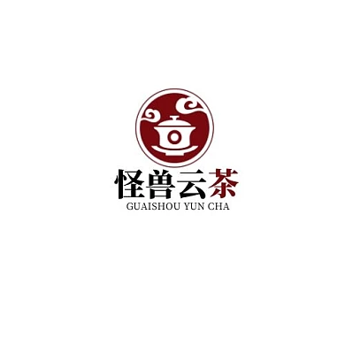 云茶创意简约平面logo设计