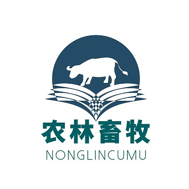 農(nóng)林畜牧牛草牧場(chǎng)創(chuàng)意logo設(shè)計(jì)