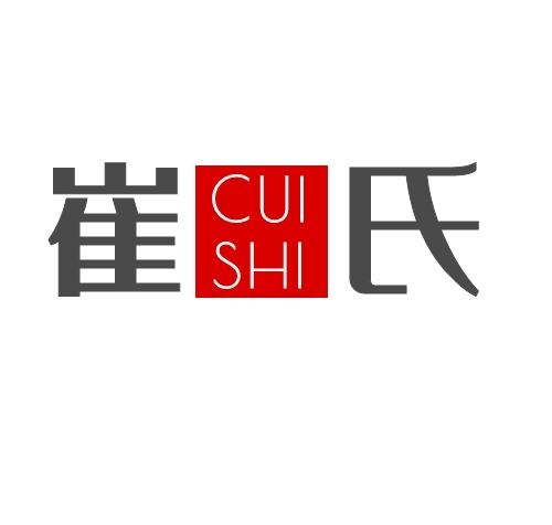 中文崔字字體logo