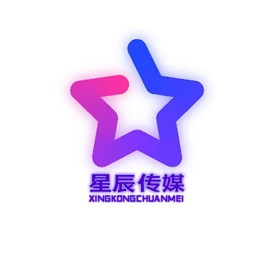 星辰传媒LOGO通用简约大气