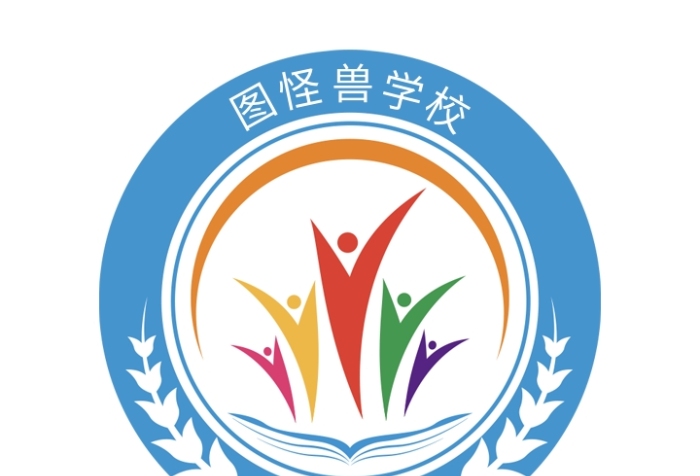 電商淘寶教育培訓(xùn)學(xué)校班徽標志logo
