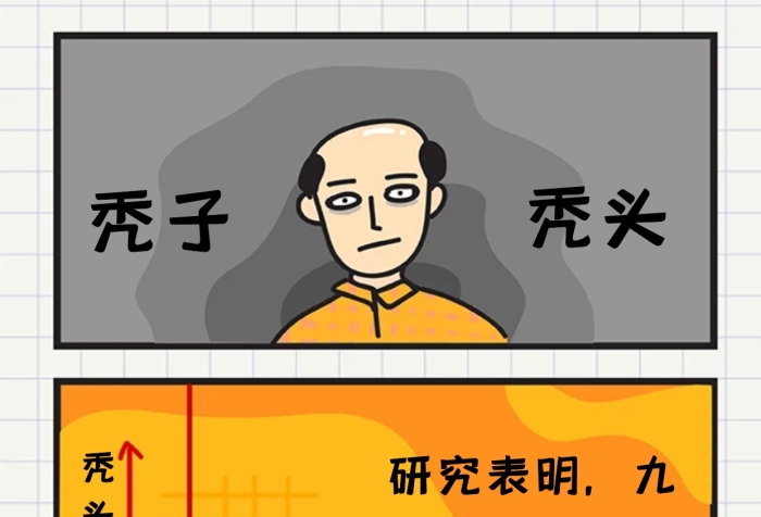 漫畫風(fēng)格雙11防脫生發(fā)產(chǎn)品營銷宣傳海報(bào)