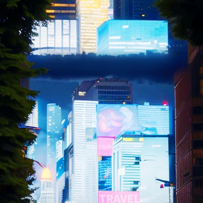 摄影风上海旅游宣传海报