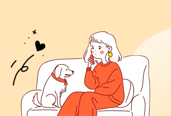 可愛插畫人像微信頭像