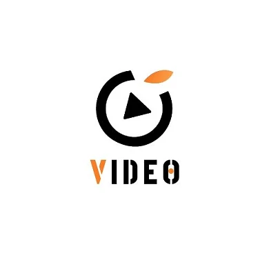 撞色影视电影视频公司英文LOGO平面设计