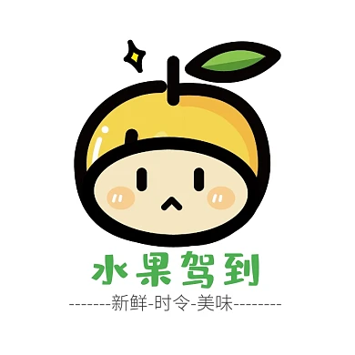 橙子動(dòng)畫水果駕到水果鋪logo