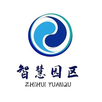 logo设计智慧园区现代简约阴阳头像