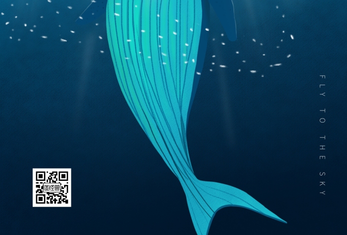 早安勵志大魚海棠日簽海報