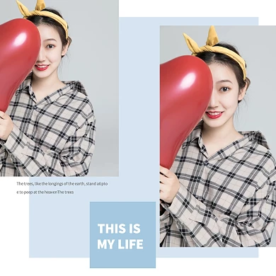  毕业旅行发圈晒照拼图