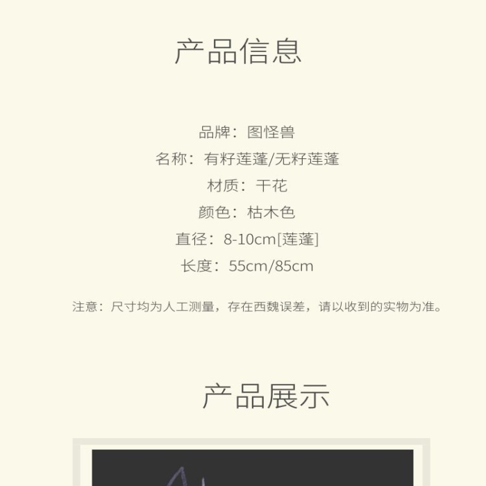 插花藝術(shù)品雅致干蓮蓬復(fù)古風(fēng)詳情頁(yè)