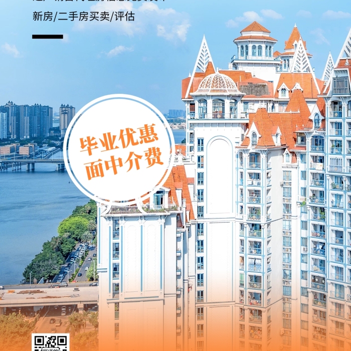 畢業(yè)季出租買(mǎi)賣(mài)房產(chǎn)中介攝影圖海報(bào)