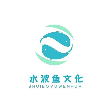 logo設(shè)計文化公司魚元素頭像