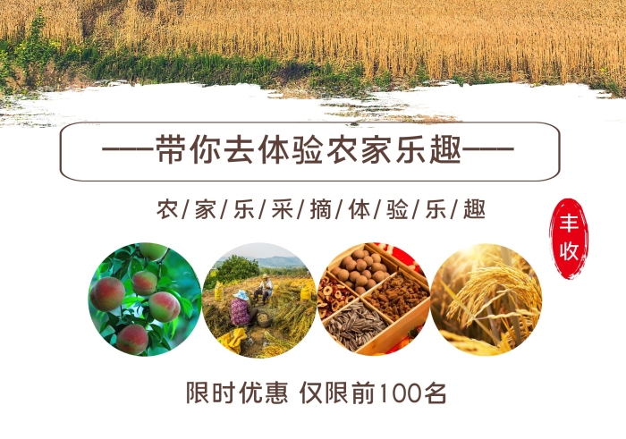 農(nóng)家樂旅游宣宣傳單