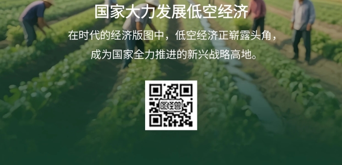 國家大力發(fā)展低空經(jīng)濟宣傳全屏海報