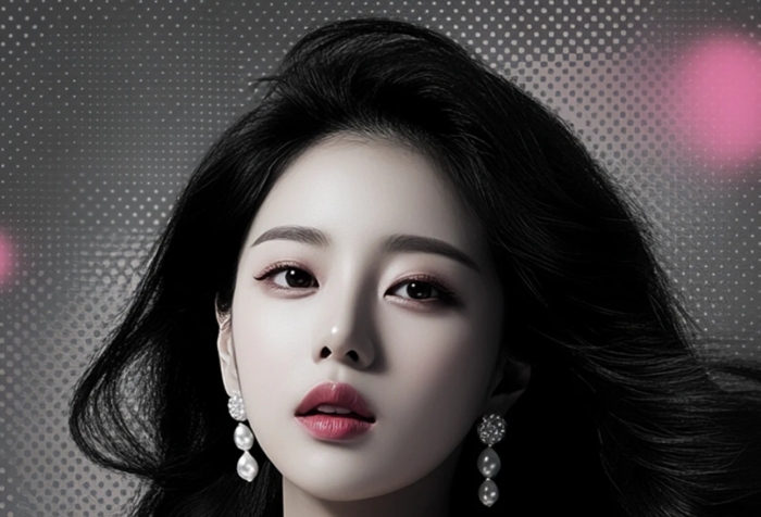 黑色大氣美容美業(yè)招聘全屏海報