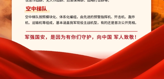 抗战胜利纪念日93阅兵活动安排全屏海报