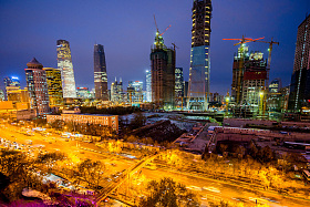 北京城市夜景