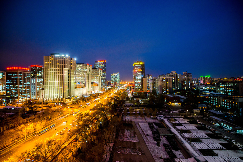 北京城市夜景 北京城市夜景