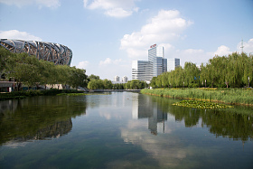 北京国家体育馆鸟巢图片