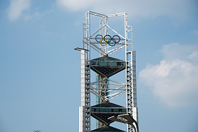 北京奥体中心玲珑塔图片