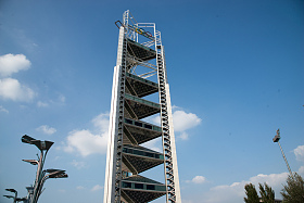 北京奥体中心玲珑塔图片