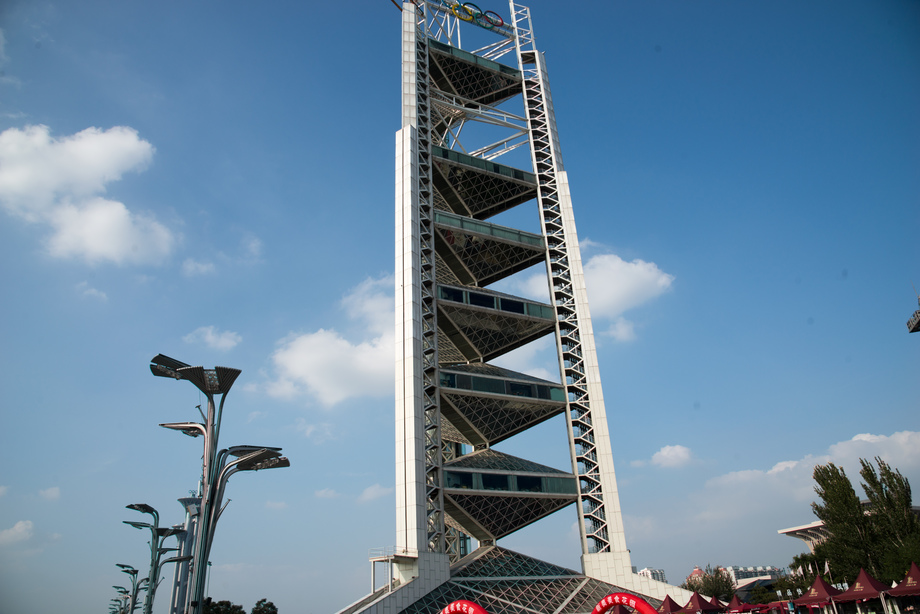 北京奥体中心玲珑塔图片 北京奥体中心玲珑塔图片