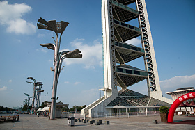 北京奥体中心玲珑塔图片