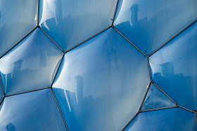 北京国家游泳中心水立方照片