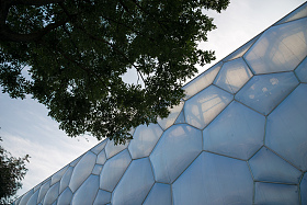 北京国家游泳中心水立方图片